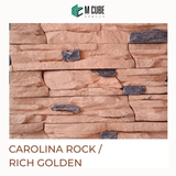Carolina Rock Cladding – Rich Golden – 40mm
