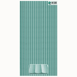 MFP-USX-109 8ft x 4ft HDHMR Fluted Paintable Panel – 12mm