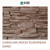 Carolina Rock Cladding – European Sand – 40mm
