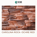 Carolina Rock Cladding – Ochre Red – 40mm