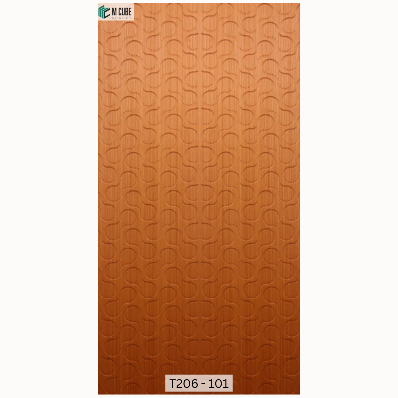 T206 Instrumental Panel Trevia Solid Wood Fluted Panel - T206-101 – M Cube Spaces