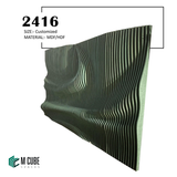 3D Parametric MDF/HDF Wall Panel – Customisable Size | 2416