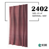 3D Parametric MDF/HDF Wall Panel – 8 ft x 4 ft | 2402