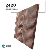 3D Parametric MDF/HDF Wall Panel – Customisable Size | 2420