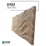 3D Parametric MDF/HDF Wall Panel – Customisable Size | 2422
