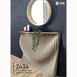 3D Parametric MDF/HDF Wall Panel – Customisable Size | 2434