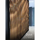 3D Parametric MDF/HDF Wall Panel – Customisable Size | 2446