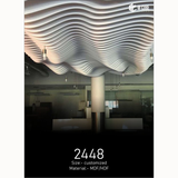 3D Parametric MDF/HDF Wall Panel – Customisable Size | 2448