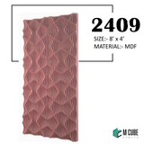 3D Parametric MDF/HDF Wall Panel – 8 ft x 4 ft | 2409