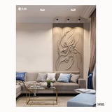 14185 Customised MDF/HDHMR Decorative 3D Panel