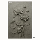 14191 Customised MDF/HDHMR Decorative 3D Panel