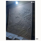 14242 Customised MDF/HDHMR Decorative 3D Panel