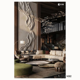 14302 Customised MDF/HDHMR Decorative 3D Panel