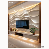 14345 Customised MDF/HDHMR Decorative 3D Panel