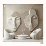 14353 Customised MDF/HDHMR Decorative 3D Panel