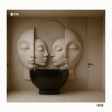 14354 Customised MDF/HDHMR Decorative 3D Panel