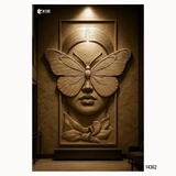 14362 Customised MDF/HDHMR Decorative 3D Panel