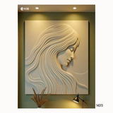 14373 Customised MDF/HDHMR Decorative 3D Panel