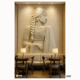 14392 Customised MDF/HDHMR Decorative 3D Panel