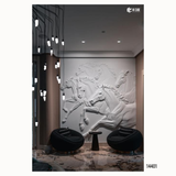 14401 Customised MDF/HDHMR Decorative 3D Panel