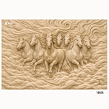 14404 Customised MDF/HDHMR Decorative 3D Panel