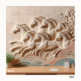 14415 Customised MDF/HDHMR Decorative 3D Panel