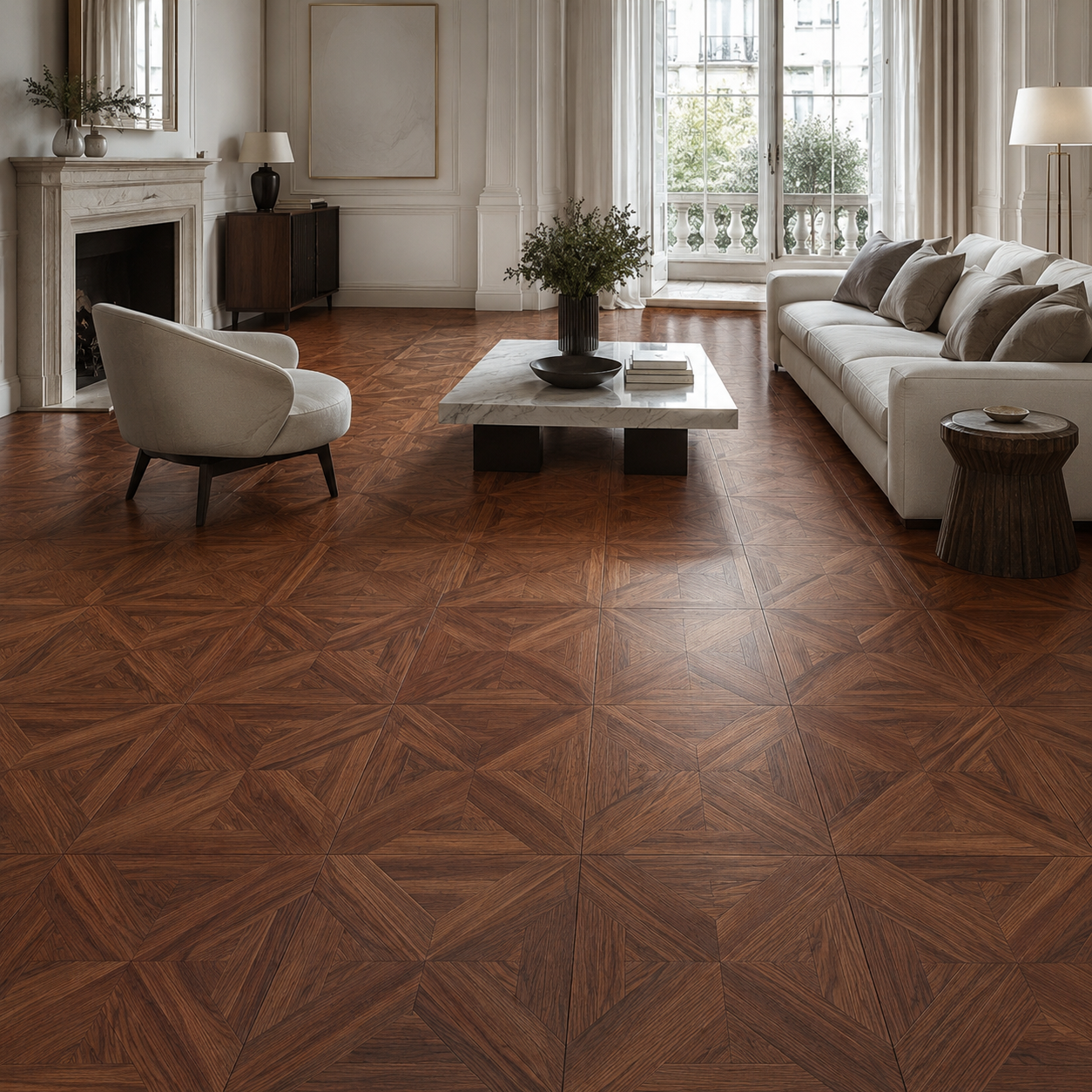 Laminated Parquet Flooring