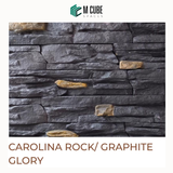 Carolina Rock Cladding – Graphite Glory – 40mm