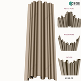 Metaluxe Metal MLV-VGL-110 Louver Panel - 9.5 ft x 6.1 in