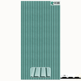 MFP-USX-101 8ft x 4ft HDHMR Fluted Paintable Panel – 12mm