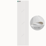 FLX-855 Premium Flexible Louvers – HDHMR Backing, PVC Finish