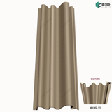 Metaluxe Metal MLV-VGL-111 Louver Panel - 9.5 ft x 6.9 in