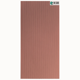 MFP-USX-124 8ft x 4ft MDF Fluted Paintable Panel – 12mm