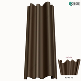 Metaluxe Metal MLV-VGL-112 Louver Panel - 9.5 ft x 6.9 in