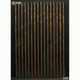 Charcoal Louvers – 568 – Designer Look – 8ft x 4.5in