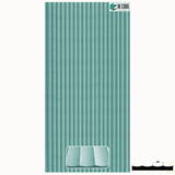 MFP-USX-109 8ft x 4ft HDHMR Fluted Paintable Panel – 12mm