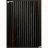 Charcoal Louvers – 588 – Wood – 8ft x 4.5in