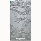 Solid Wood Fluted Panel - T414-HB4032