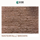 Waterfall Stone Cladding – Brown – 22 x 5 in – 25mm