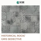 Historical Rock Cladding – Gris Sedective – 11 x 11 in – 25mm
