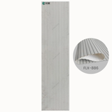 FLX-886 Premium Flexible Louvers – HDHMR Backing, PVC Finish