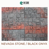 Nevada Stone Cladding – Black Onyx – 11 x 11 in – 25mm