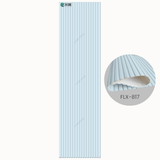 FLX-817 Premium Flexible Louvers – HDHMR Backing, PVC Finish