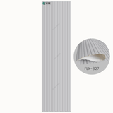 FLX-827 Premium Flexible Louvers – HDHMR Backing, PVC Finish