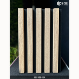 Acoustic Fluted Wall Panel – MLV-VBB-104 | 2400 × 610 mm, 20 mm