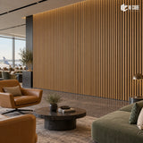 Acoustic Fluted Wall Panel – MLV-VBB-102 | 2400 × 610 mm, 27 mm