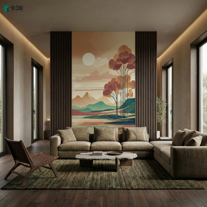 MLA-GRA-108 Artistic Digital Decorative Laminate for Statement Interiors | 1 mm, 8 ft × 4 ft inspiration