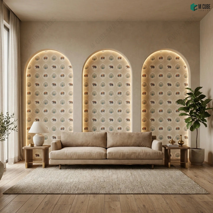 MLA-GRA-116 Artistic Digital Decorative Laminate for Statement Interiors | 1 mm, 8 ft × 4 ft inspiration
