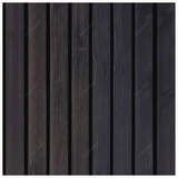 NWF-169S Black Wood – Pinewood Wall Panels