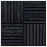 NWF-369S2 Black Wood – Pinewood Wall Panels